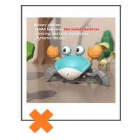 Speelgoed krab interactief